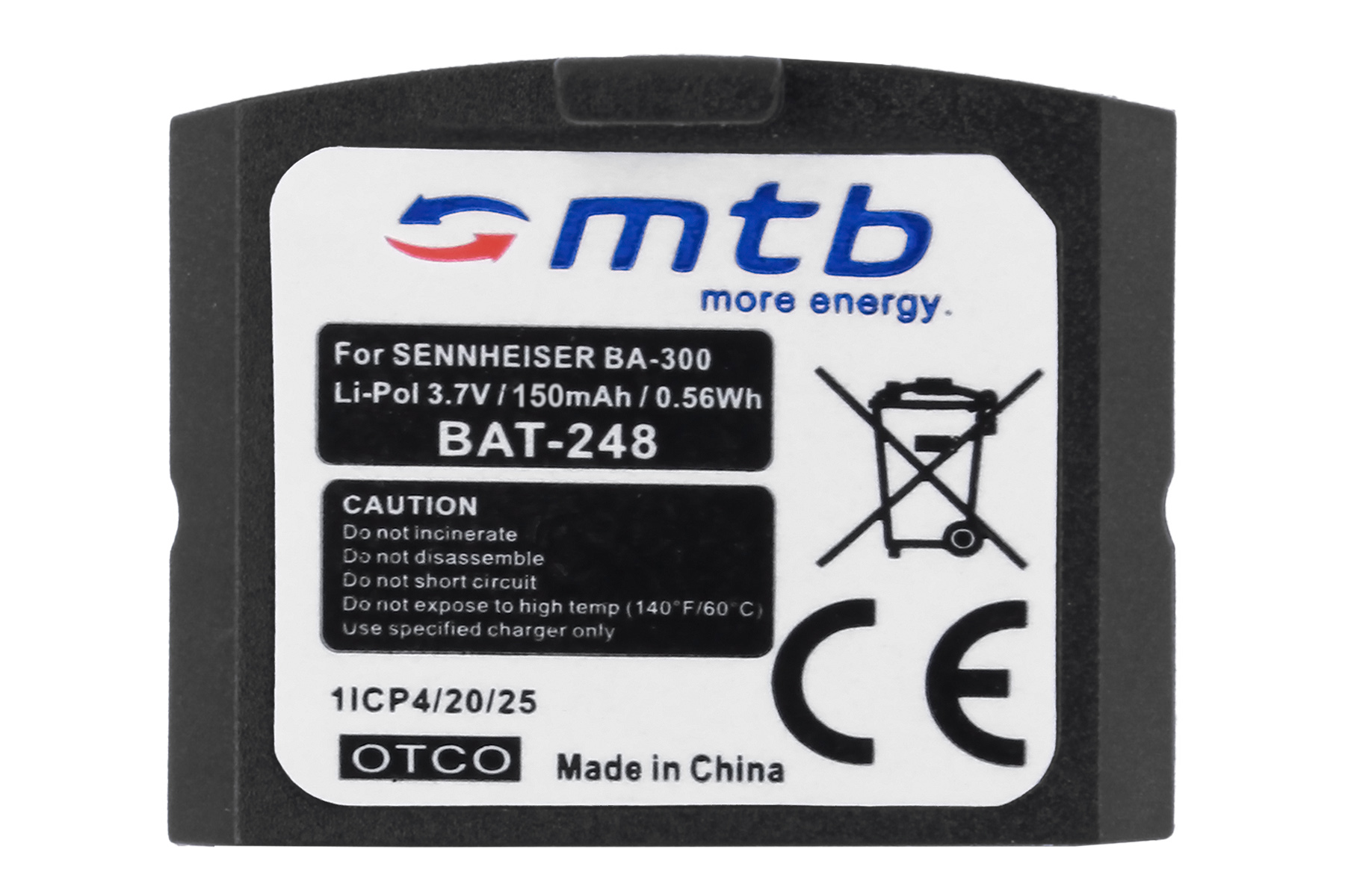 Akku BA300, BA-300, BA 300 für Sennheiser RR 4200 (RS 4200 II) | eBay